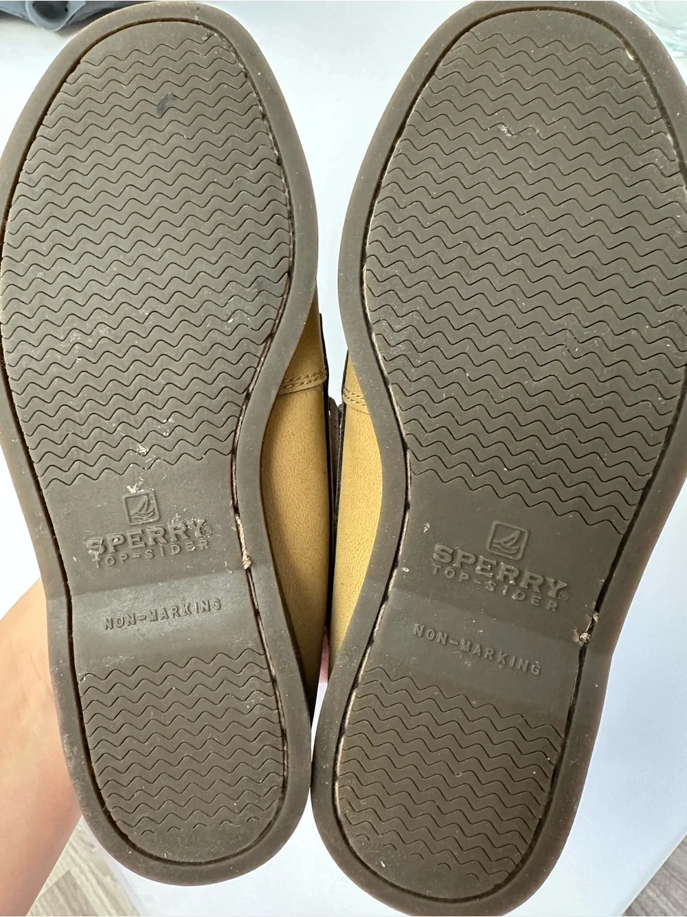 Sperry Brown/Tan Leather Boat Shoes